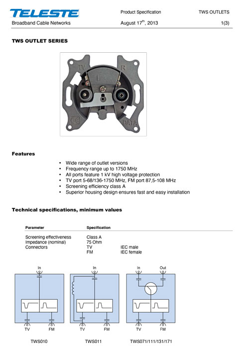 Produktblad framsida